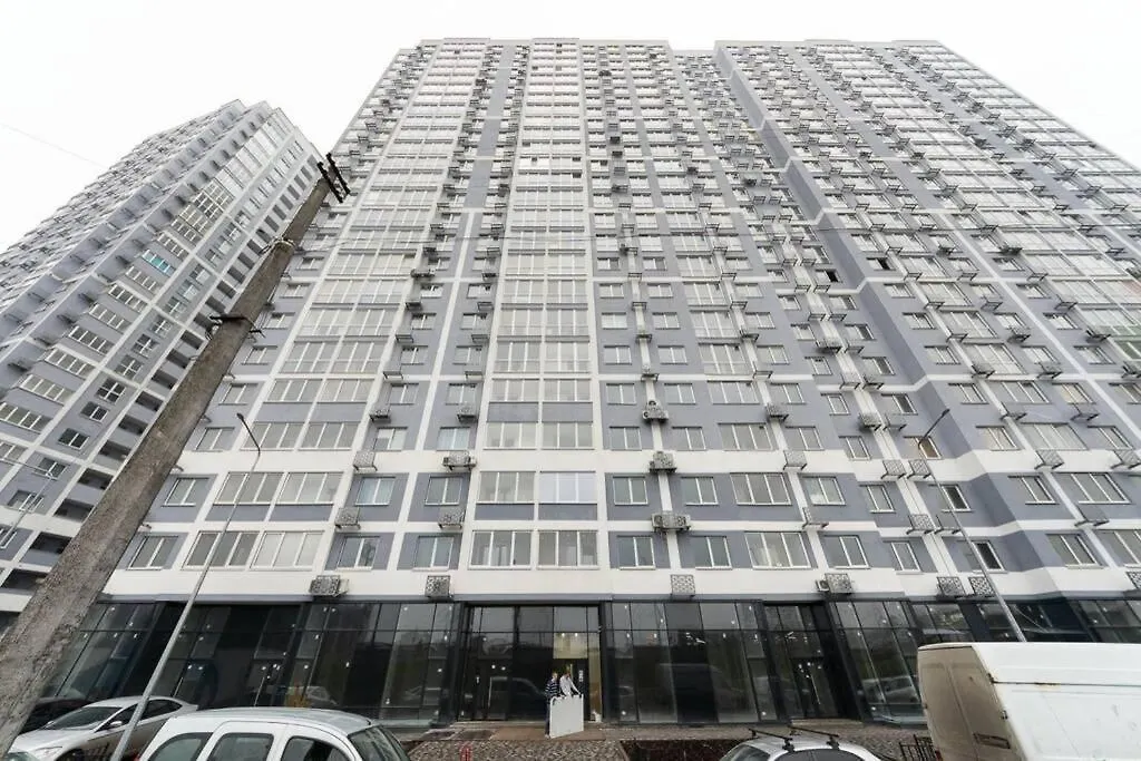شقة Современные Апартаменты Метро Харьковская Генератор В Доме كييف